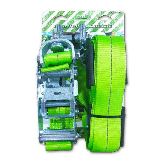 E-TRACK WHEEL TIE DOWN STRAP 3.65M LONG - SINGLE - RW32