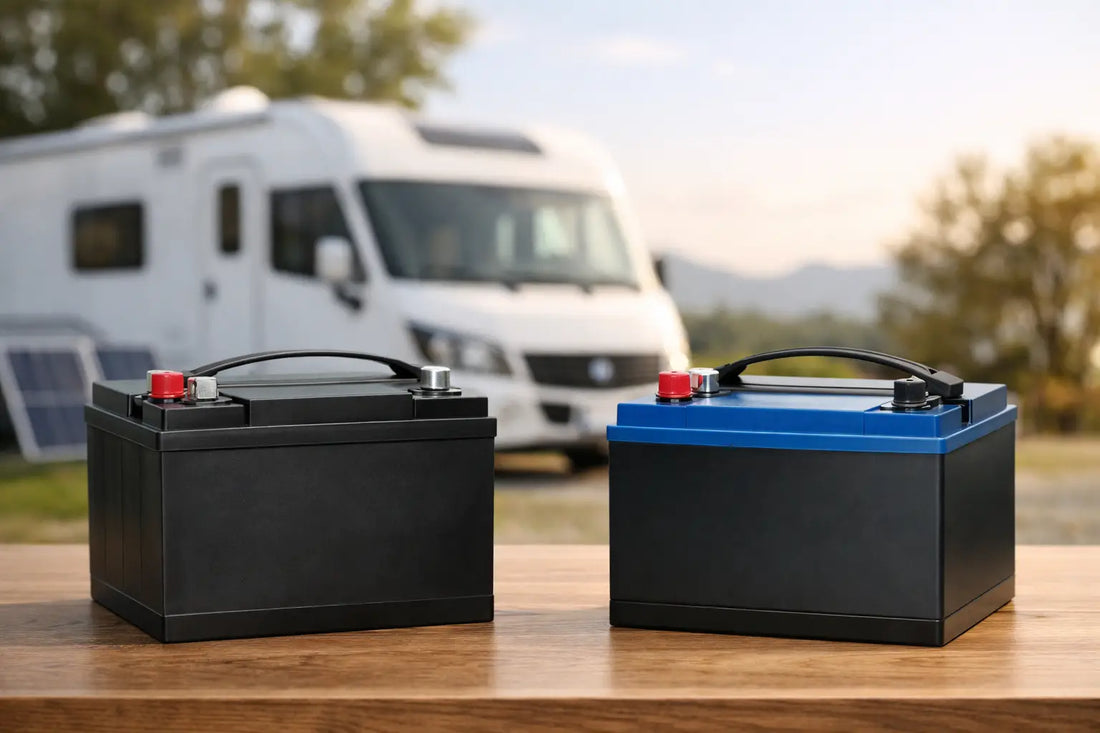 AGM vs Lithium Caravan Batteries Compared