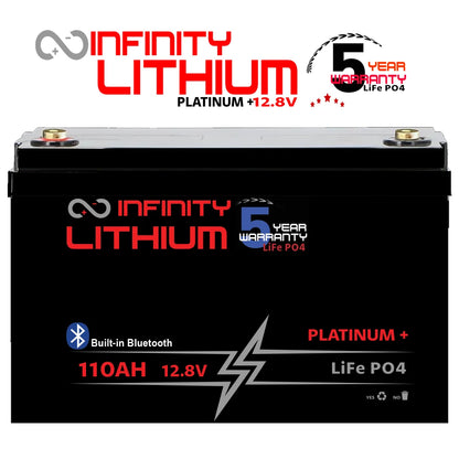 Infinity Deep Cycle 110Ah LiFePO4 Lithium Battery