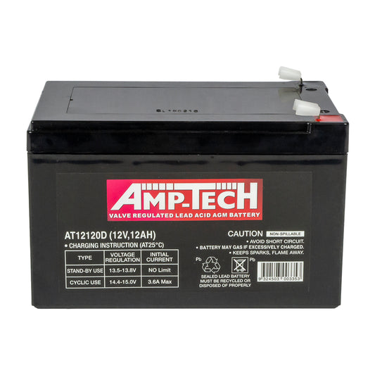 AMP-TECH AT12120D VRLA AGM
